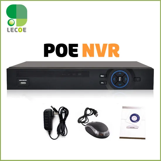 Наблюдения H.264 PoE NVR 8 каналов для FULL HD 1080P ip-камера PoE 8CH PoE NVR 1080P 48 В 802.3af ONVIF 2,0
