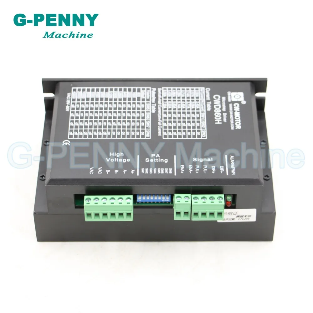Высокое качество! CNC Nema 34 Драйвер шагового двигателя 0-7.2A 60-110vDC/40-80vAC CWD860H для Nema34 CNC драйвер Высокое качество! CNC Nema 34 Драйвер шагового двигателя 0-7.2A 60-110vDC/40-80vAC CWD860H для Nema34 CNC драйвер