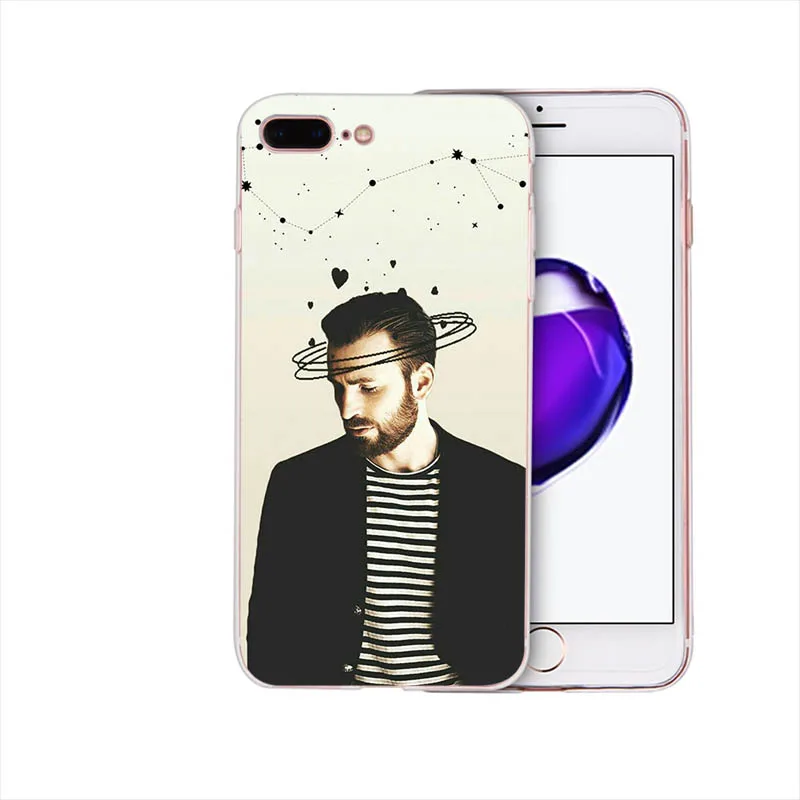 case 3 Криса Эванса Марвел Капитан Америка мягкий чехол для iPhone X чехол для телефона XS max XR 6plus 6s 6 Coque 5 5S SE 7 8 8plus 7plus Funda - Цвет: case 3