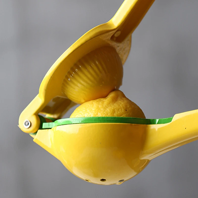 Manual Lemon Squeezer Citrus Juicer Press Premium Aluminum Alloy Double Bowls Lime Squeezer Lemon Presser Fresh Fruit Tools (4)