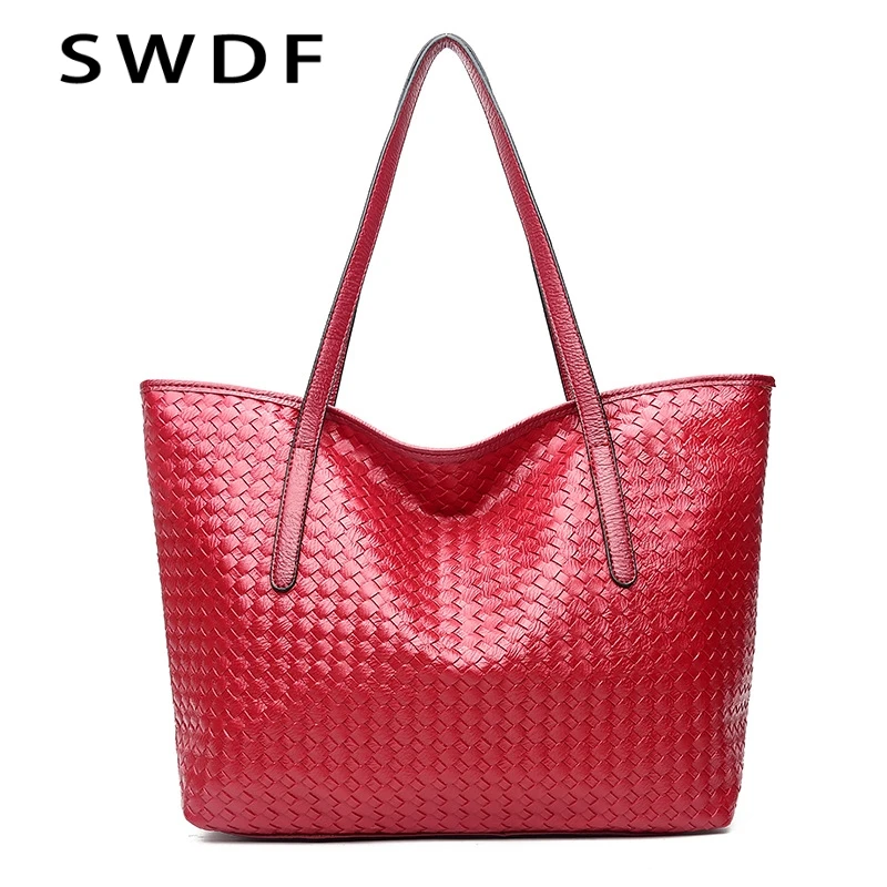 

Women's Shoulder Bag 2019 New Fashion Luxury Designer Tote Bag Simple Large-Capacity Shoulder Slung Handbag Female Clutch Bag