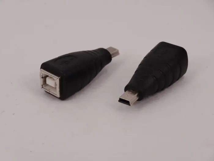 USB 2 0 Тип B принтер Женский к Mini 5 pin Мужской Соединительный кабель конвертер