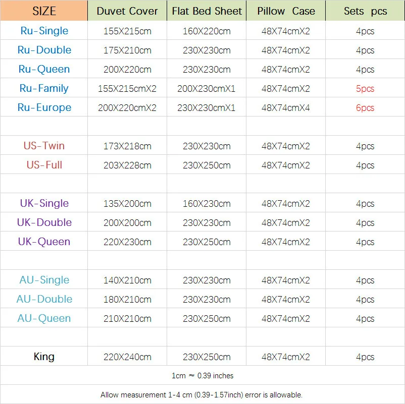 الانقلاب الكرتون كلب نمط نوم 4 قطعة الفراش مجموعات غطاء سرير غطاء لحاف المخدة أغطية التوأم كامل الملكة الملك