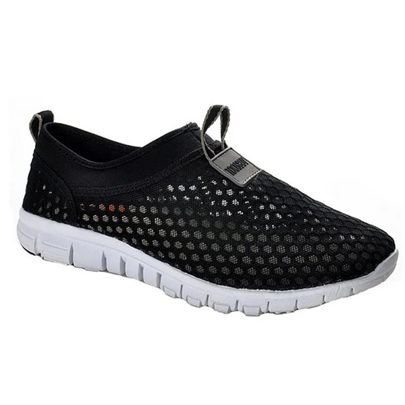 2016 New Fashion Men Casual Shoes Walking Flats Breathable Zapatillas Shoes Plus Size 36 46