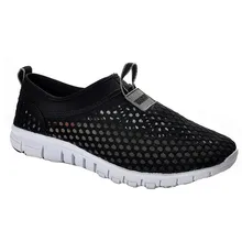 2016 New Fashion Men Casual Shoes Walking Flats Breathable Zapatillas Shoes Plus Size 36-46