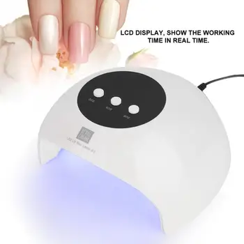 

36W Intelligent UV LED Lamp Nail Dryer Dual Light Source Polish Lamp Manicure Curing Machine a
