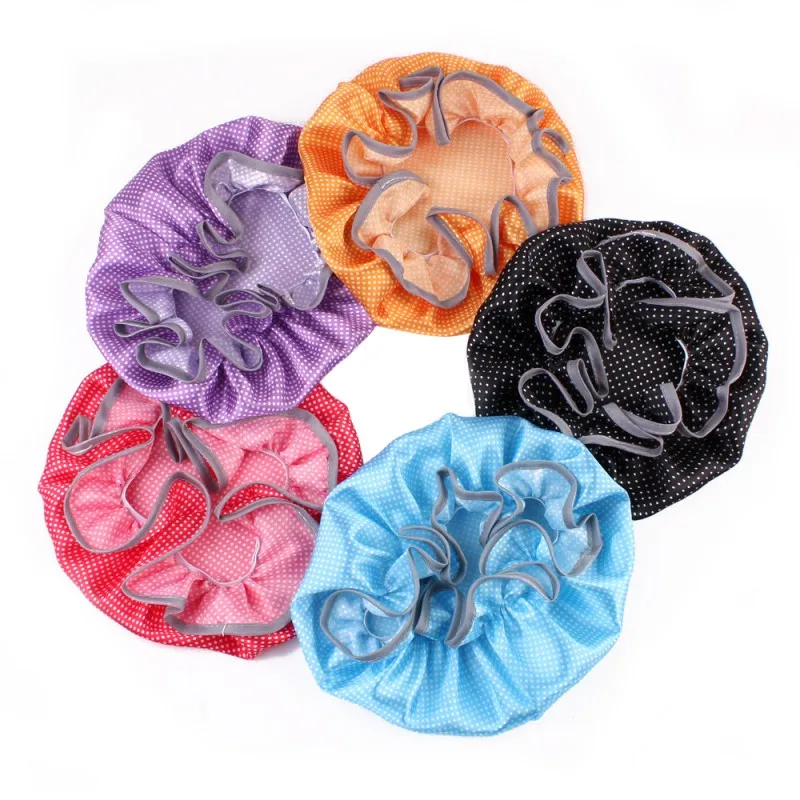 

Baby Care Baby Shower Cap Baby Kids Elastic Bath Hat Protect Hair Wash Shield for Children Infant Waterproof Cap Baby Bathing A