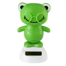 На солнечной энергии танцы Хэллоуин качающийся анимированный поплавок Танцующая игрушка автомобиль Декор Droshiping Aug14