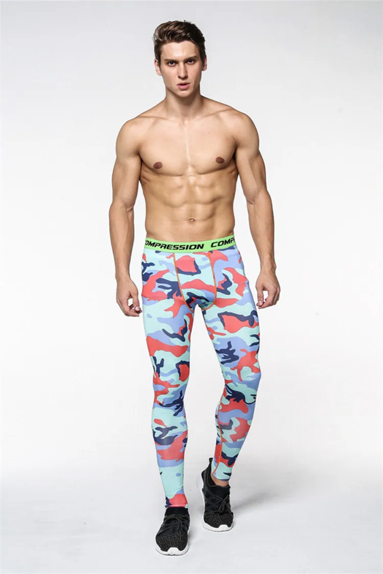 Compression Pants Men Running Tights Training Pants Fitness Streetwear Leggings Men Gym Jogging Trousers Sportswear Pants