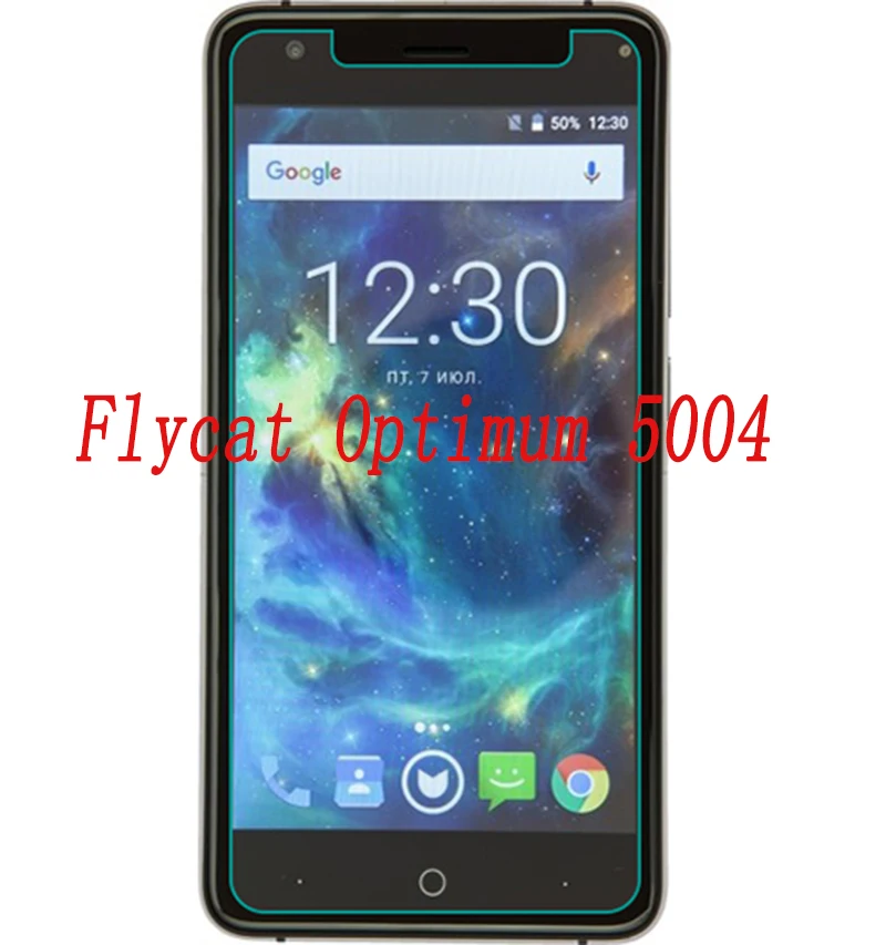 

Smartphone Tempered Glass for Flycat Optimum 5004 9H Explosion-proof Protective Film Screen Protector cover phone