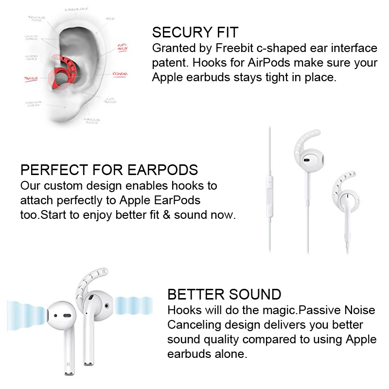 Силиконовый чехол DUSZAKE CRA3 для Airpod ремешок Airpods аксессуары Bluetooth Apple