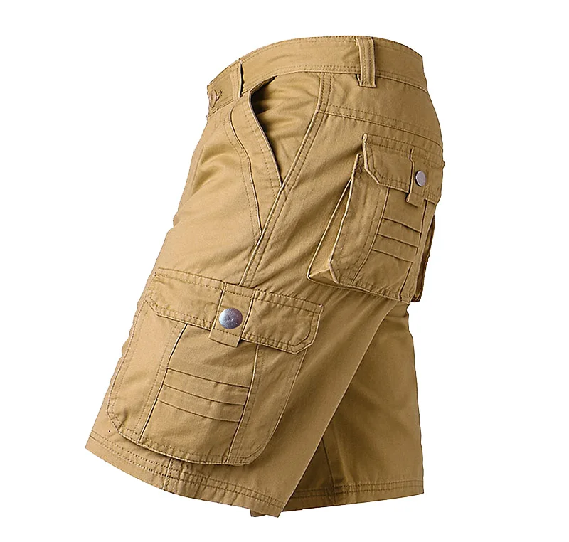 ReFire gear повседневные Летние военные тактические шорты Мужская сумка с карманами армейские Шорты Cargo хлопковые дышащие Стрейчевые короткие
