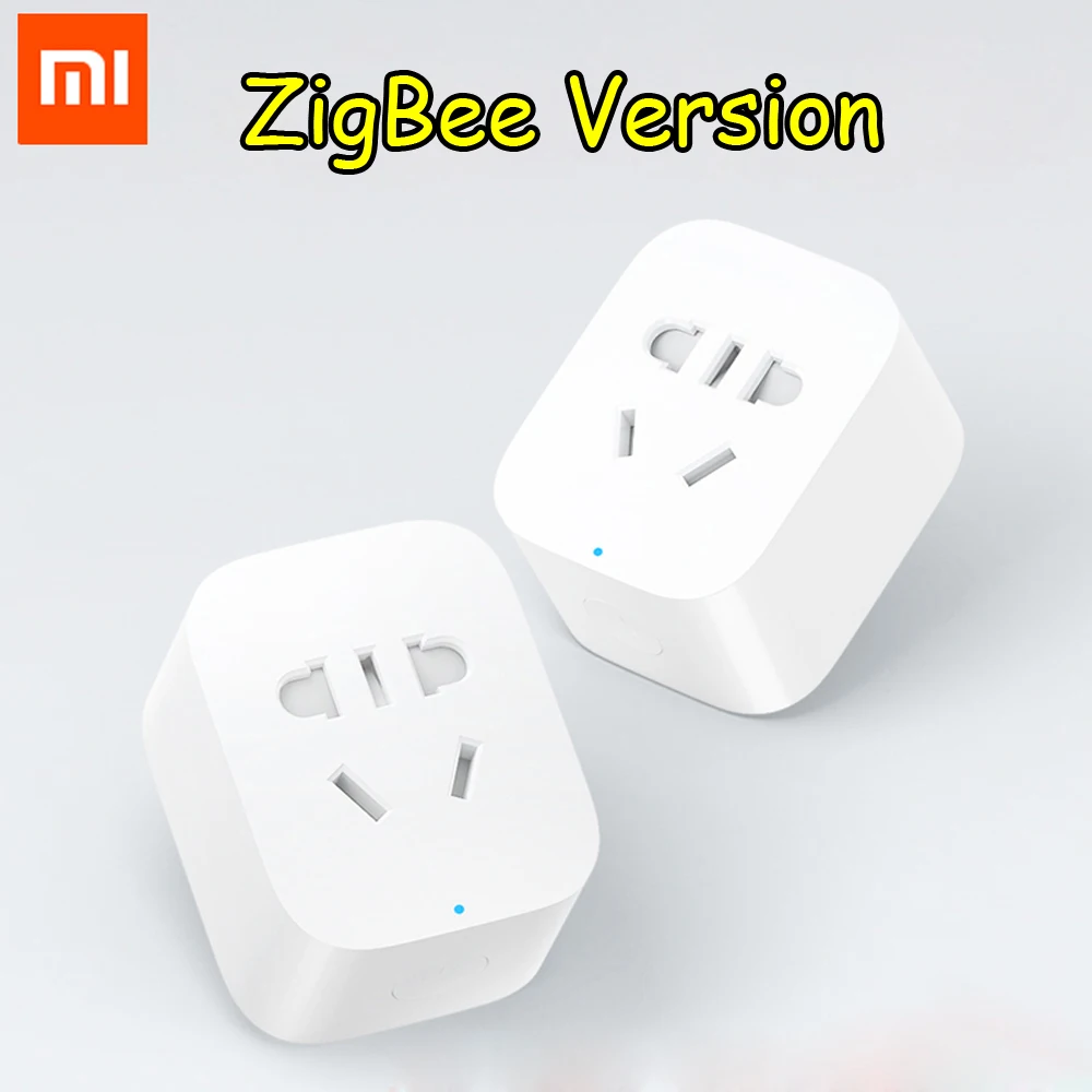 Умная розетка Xiaomi Mi с Wi Fi ZigBee версия приложения дистанционное управление таймер