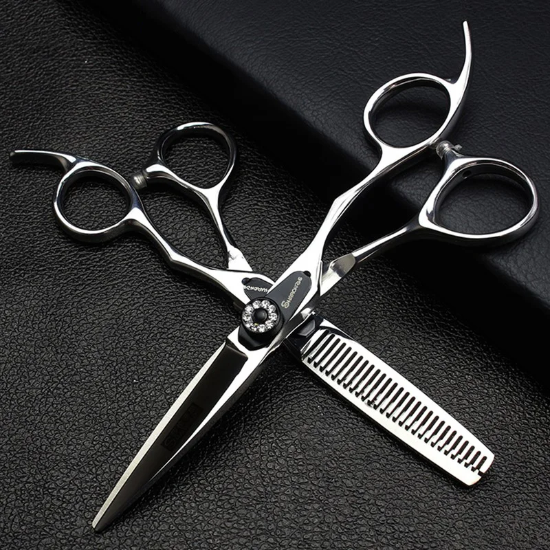 

Hair Dresser Professional Barber Scissors 5/5.5/6/7 Inch Sharp Salon Hairstylist Cutting Shears Thinning Hairdressing Scissors