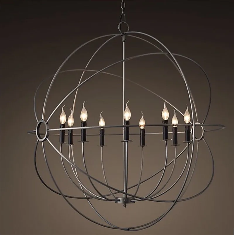 Focaults Orb Chandelier-1