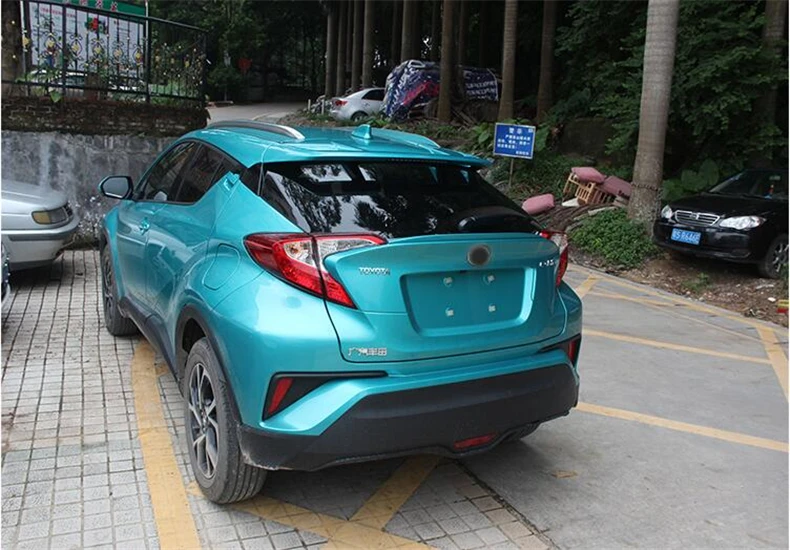 Для Toyota CHR C-HR IZOA стойки для крыши автомобиля Бар поддержки для багажа Топ поперечные рейки коробки алюминиевый сплав 2 шт