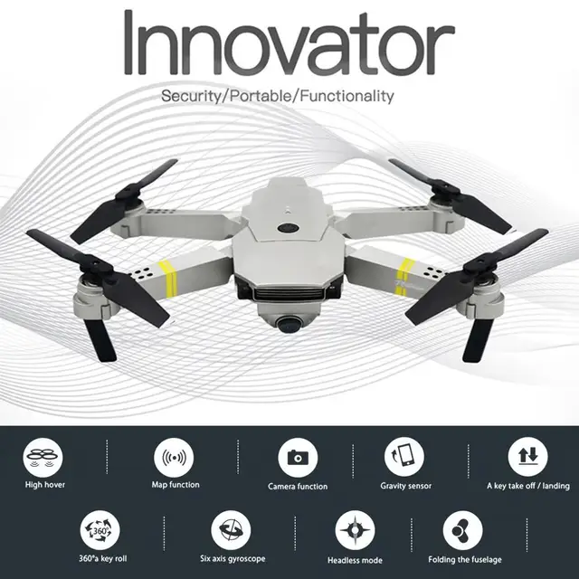 $US $50.39 GD88 Foldable RC Selfie Drone Quadcopter Aircraft UAV with 1080P WIFI FPV Camera Altitude Hold 360°