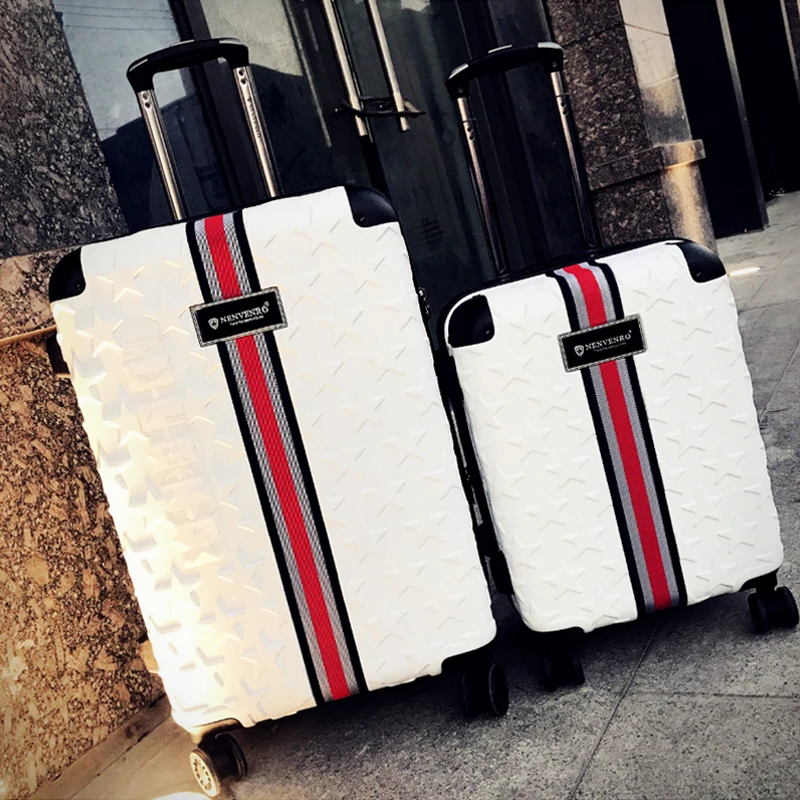 

GraspDream Rolling Luggage and Travel Bags Carry On Hand Trolley Suitcases Universal wheel Spinner Hard Shell PC 20 24 28 inch