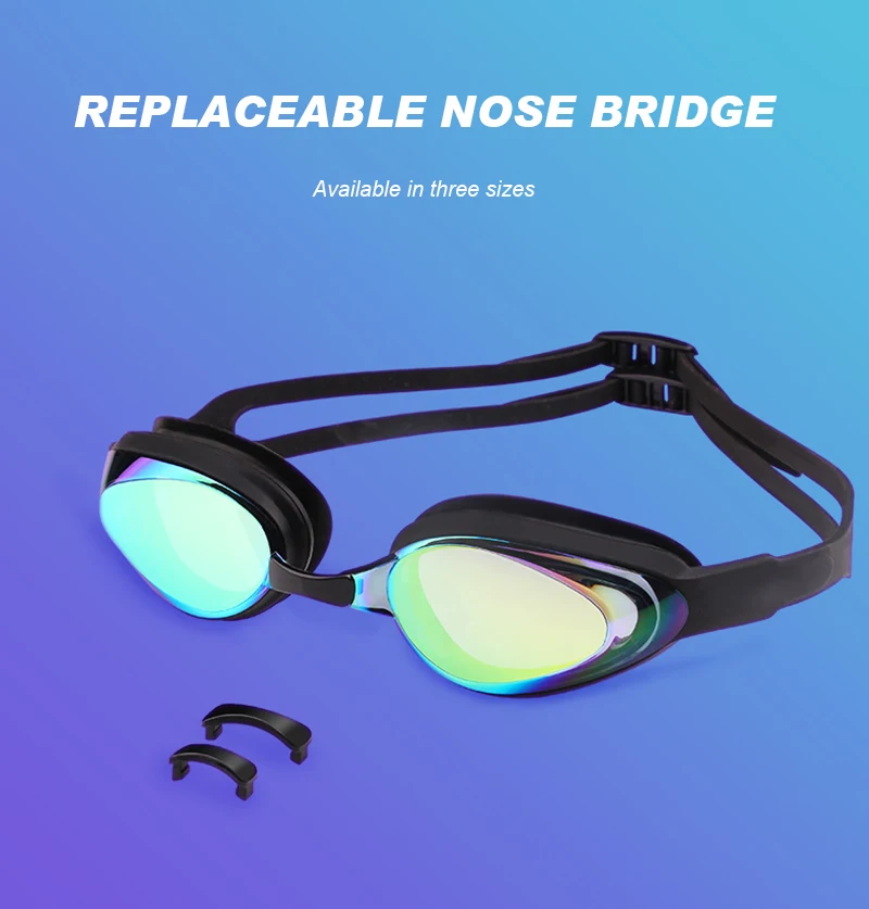 Профессиональные силиконовые очки для близорукости-1,5~-6,0, очки для плавания, анти-туман, УФ очки для близорукости, очки для плавания для мужчин и женщин, очки для плавания для близорукости