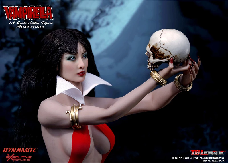 Кабуки TBLeague PL2017-101-A 1/6th весы Vampirella-азиатской версий фигурку