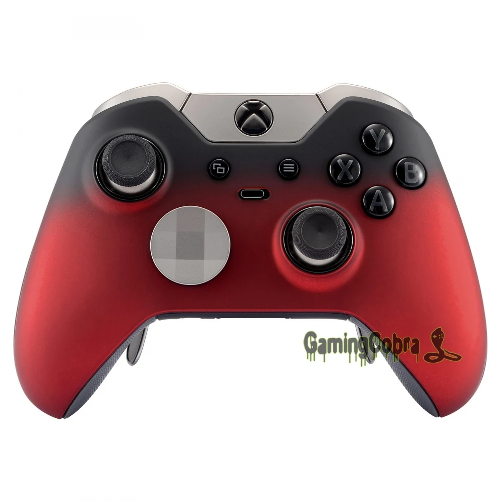 Корпус передней панели с красным верхом для Xbox One Elite Controller Model 1698|housing shell|cover forcover