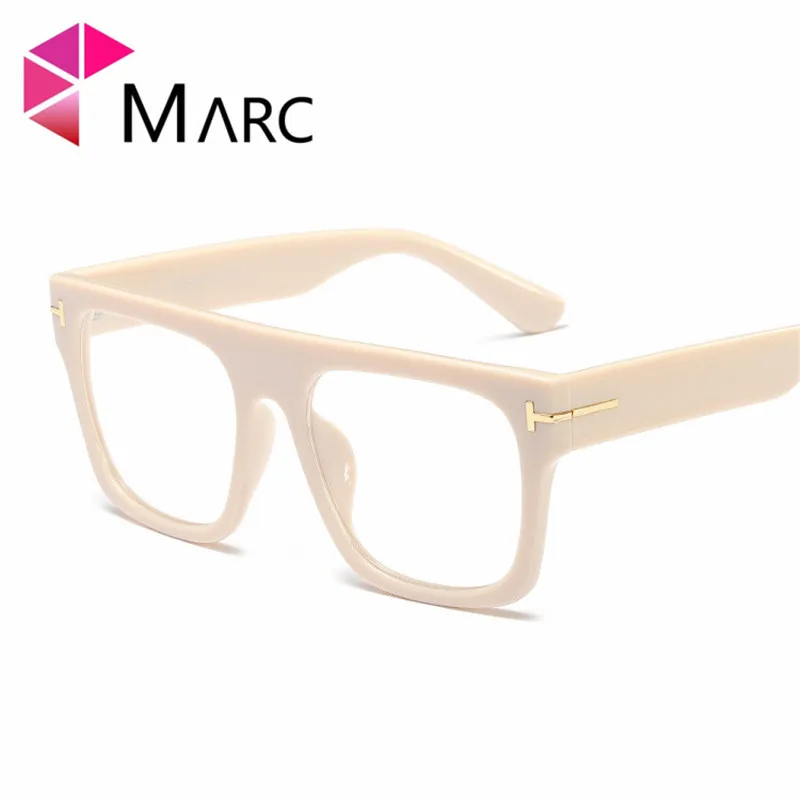 Марк квадратная рамка для очков мужские большие ретро оптические очки трендовая Женская оправа для очков прозрачная брендовая дизайнерская oculos 95167