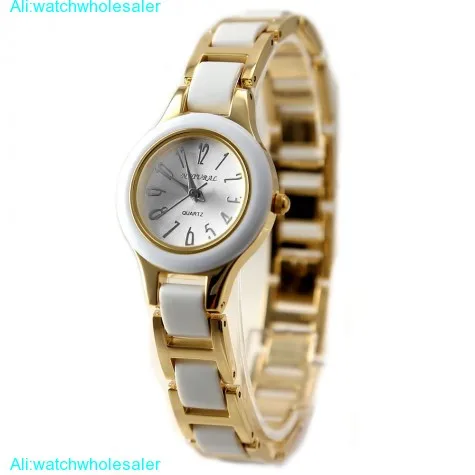 FW718H New NATURAL Round Silver Dial Ladies Women Bracelet Watch