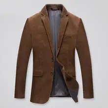 Новое поступление, Мужская Вельветовая верхняя одежда, Молодежный трендовый хлопковый однобортный мужской пиджак, пиджак, блейзеры, высокое качество, Размеры s m LXLXXL 3XL