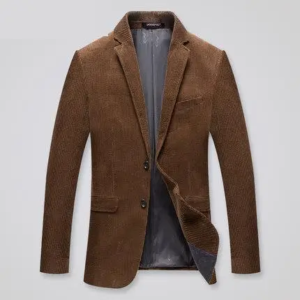 

New Arrival Men corduroy Outerwear Youth Trendy Cotton Single Breasted Mens Suit Jacket Blazers High Quality Size S M LXLXXL 3XL