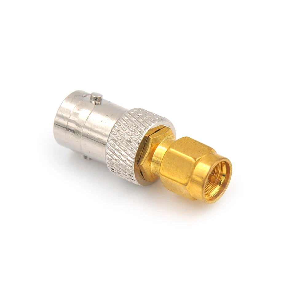 

SMA Male To BNC Female RF Connector RF Coax Coaxial SMA Male Plug to BNC Female M/F Radio Antenna Connector Adapter 1pcs