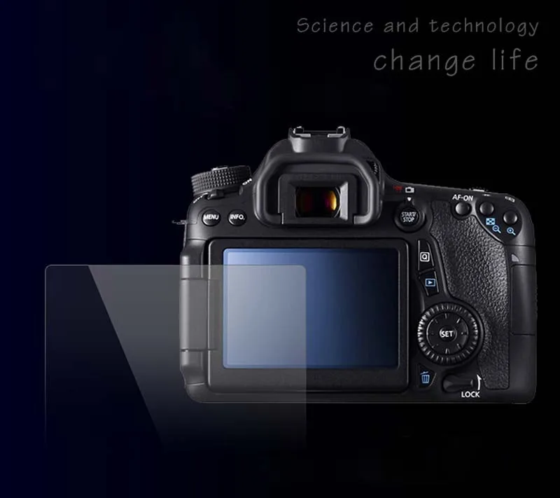 

Tempered Optical Glass HD LCD Ultra-thin 8H Screen Protector Cover Film Camera Protection For Canon EOS 7D Mark II DSLR