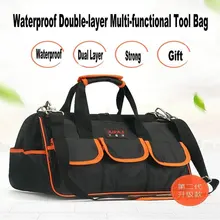 Водонепроницаемые двухслойные дорожные сумки, мужская сумка через плечо, сумки для инструментов, Большая вместительная сумка для инструментов, оборудование