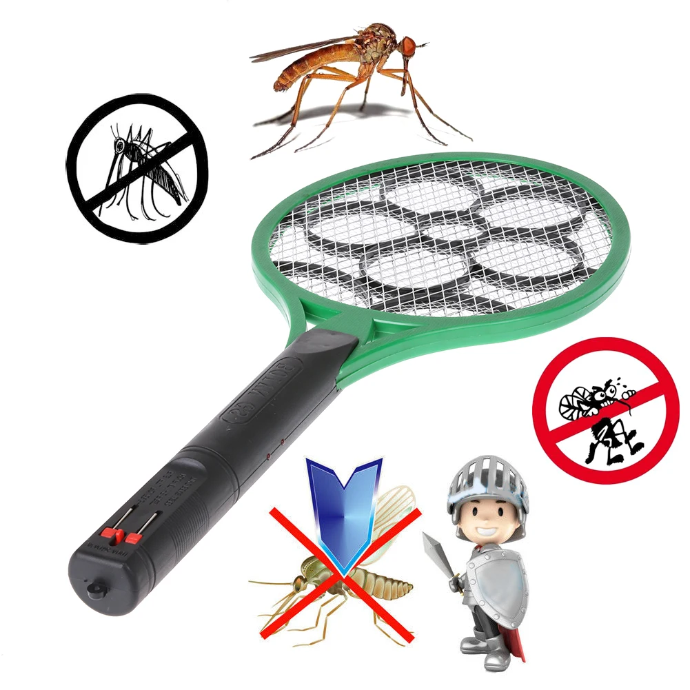 Электрический насекомое-вредитель мухи комары Swatter Killer перезаряжаемая Лапа-ракетка Электрическая мухобойка домашний сад насекомых ОСА борьба с вредителями
