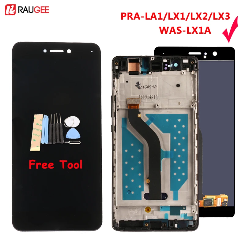 

For Huawei P8 Lite 2017 LCD Display Touch screen with Frame Digitizer Assembly Replace panel for Huawei P8 Lite 2017/GR3 2017