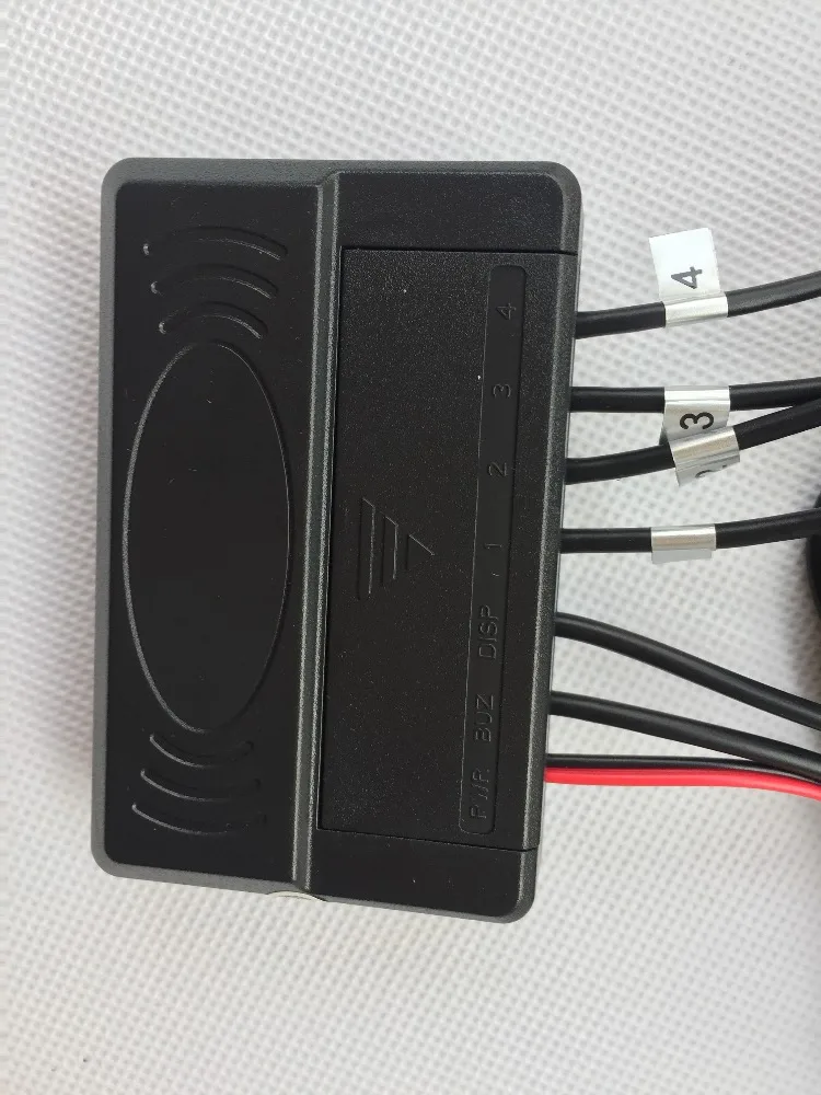 parking sensor work for BMW original video image car reverse video parking with 4 radar sensor for 12V any car styling detector