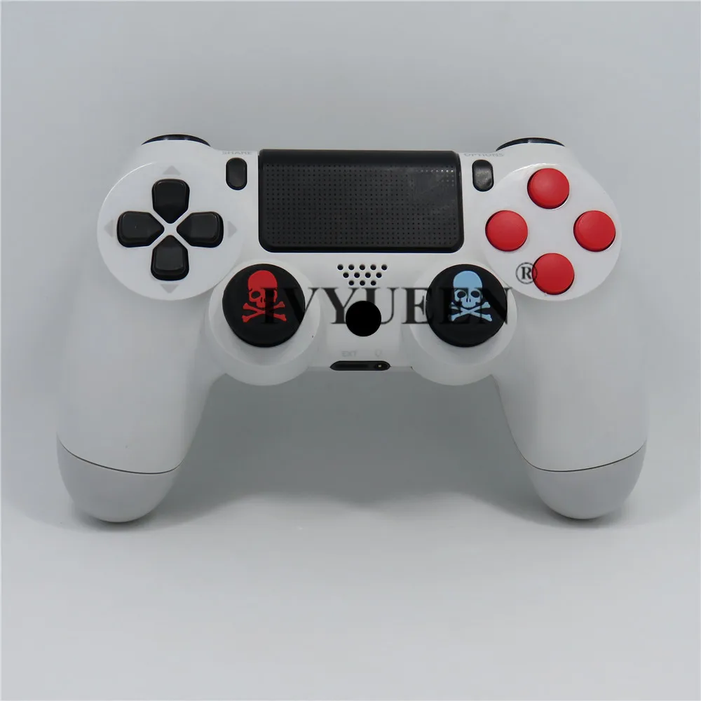 IVYUEEN 2 шт. для sony Dualshock playstation 4 PS4 Pro тонкий контроллер силиконовые аналоговые накладки на Джойстик Крышки для X Box One X/S