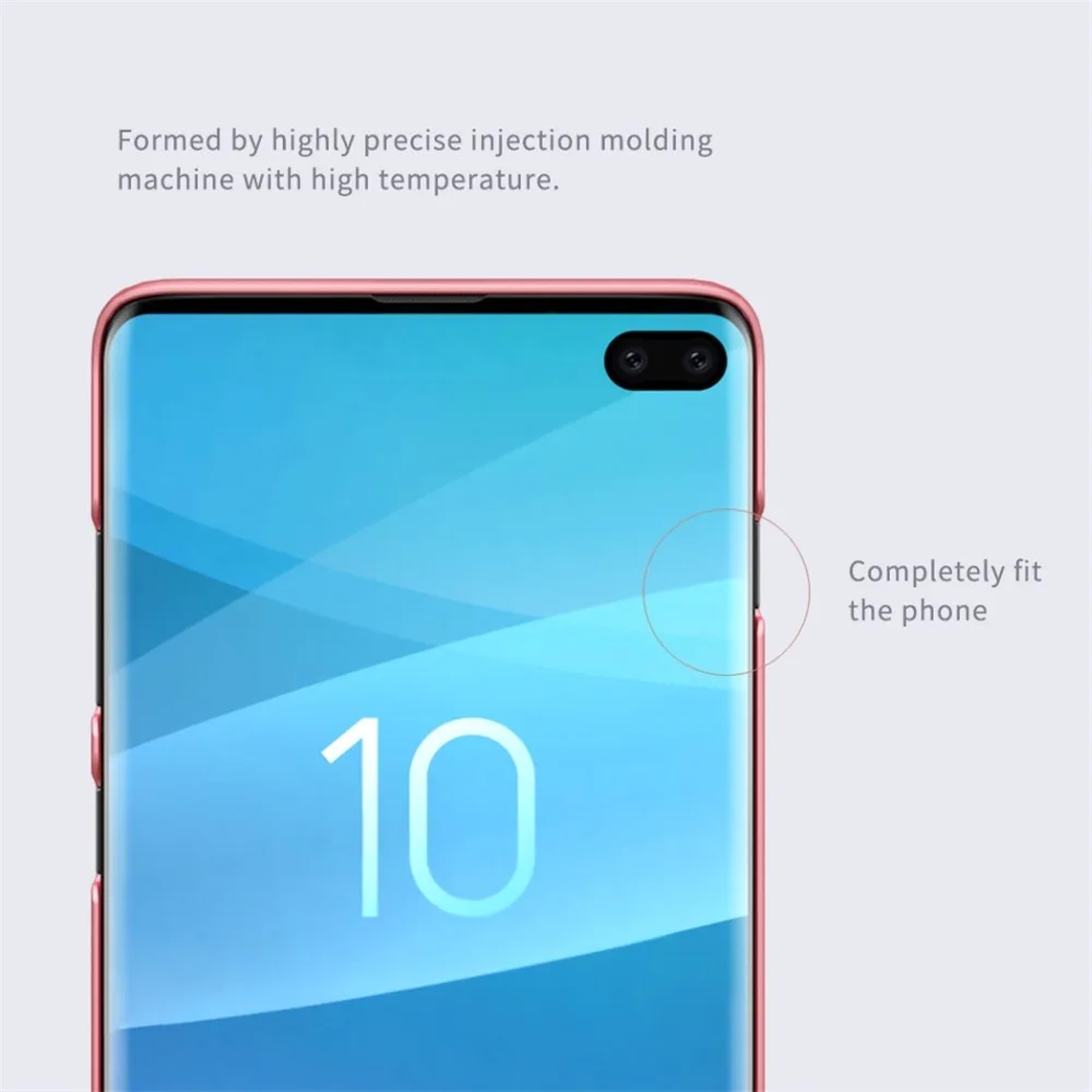 Чехол Nillkin для samsung Galaxy S10 S10e S10 Plus, суперматовый защитный жесткий чехол из поликарбоната для samsung S10 Plus, Подарочный держатель для телефона