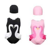 Новинка года; купальный костюм для маленьких девочек; Летний стиль; купальный костюм без рукавов; модная детская одежда; детский купальник; рост 90-140 см для девочек