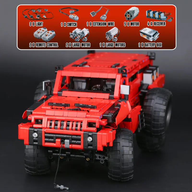 

2019 LEPIN Technic Series 23007 Marauder Remote Control Car model MOC 4731 Building Bricks Blocks educational toys Birthday gift