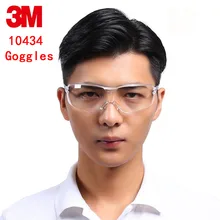 3 м 10434 оптимизировать очки подлинной безопасности 3m защитные очки Анти-туман Анти-Царапины анти-шок защитные очки безопасности