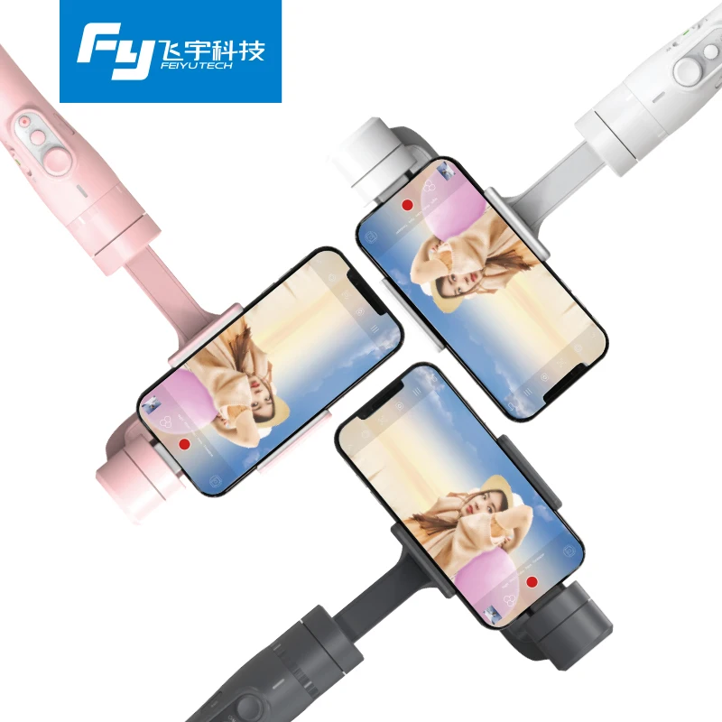 

FeiyuTech Vimble 2 Feiyu 3-Axis Smartphone Handheld Gimbal Stabilizer with 183mm Pole Tripod for iPhone X 8 7 XIAOMI Samsung
