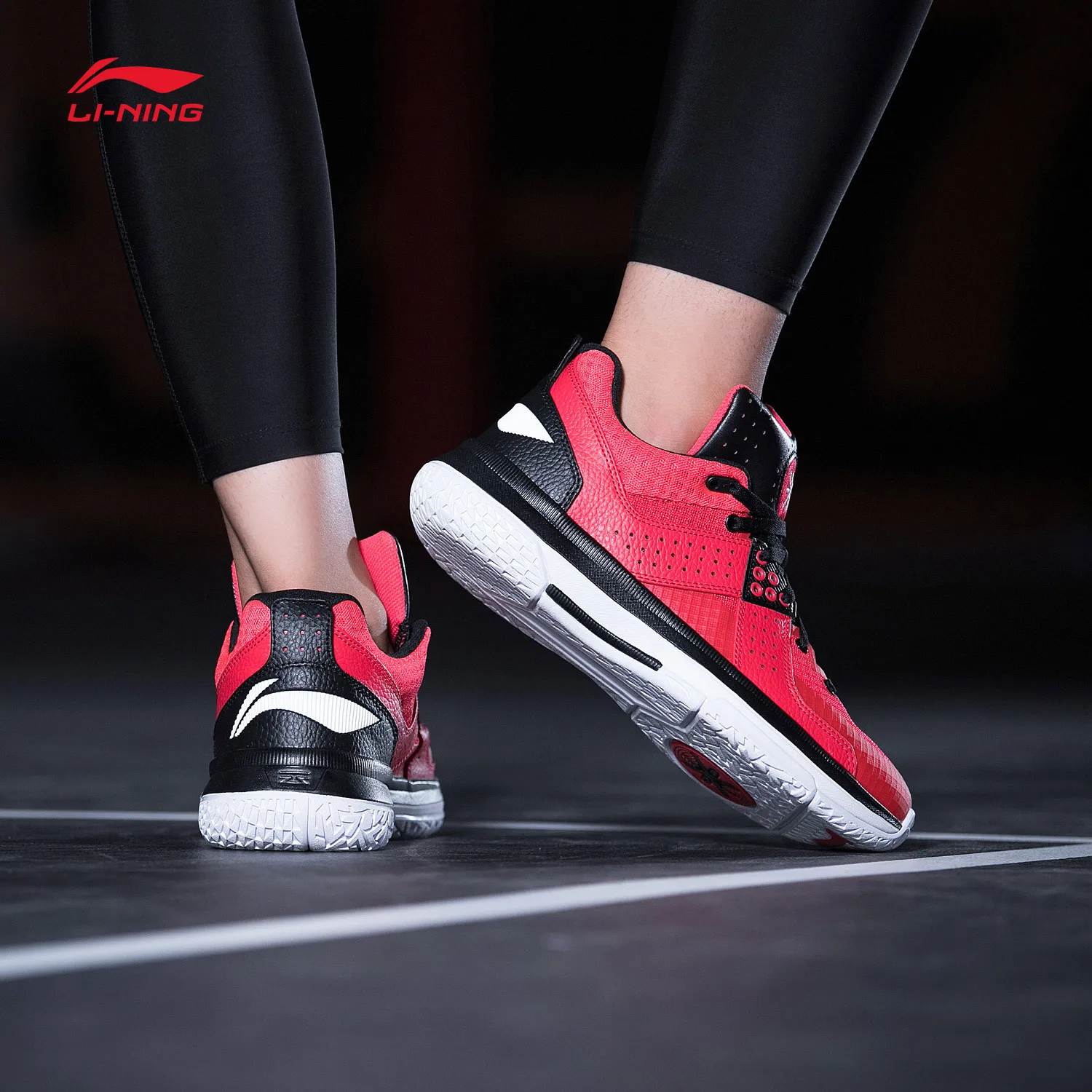

Li-Ning Men's FISSION VI Wade Professional Basketball Shoes LiNing Cloud Breathable Sneakers Sports Shoes
