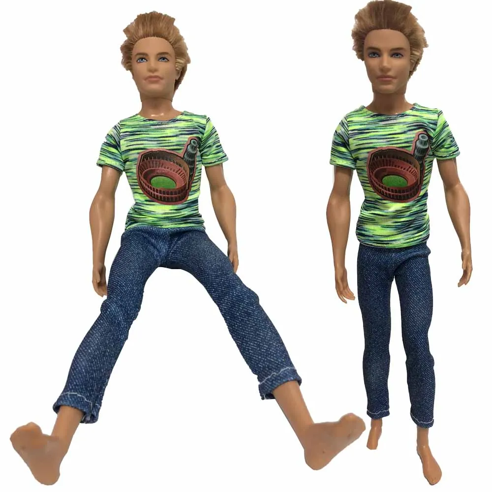 Nk New Prince Ken Doll Clothes Abbigliamento Casual Suit Cool Outfit Per Barbie Boy Ken Doll Toys Regali Per Bambini Regalo