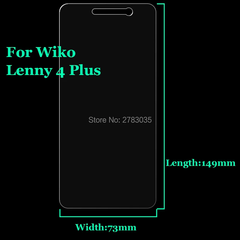 10 шт./партия для Wiko Lenny 4 Plus 9 H твердость 2.5D ультратонкая закаленная стеклянная пленка защитная пленка для экрана