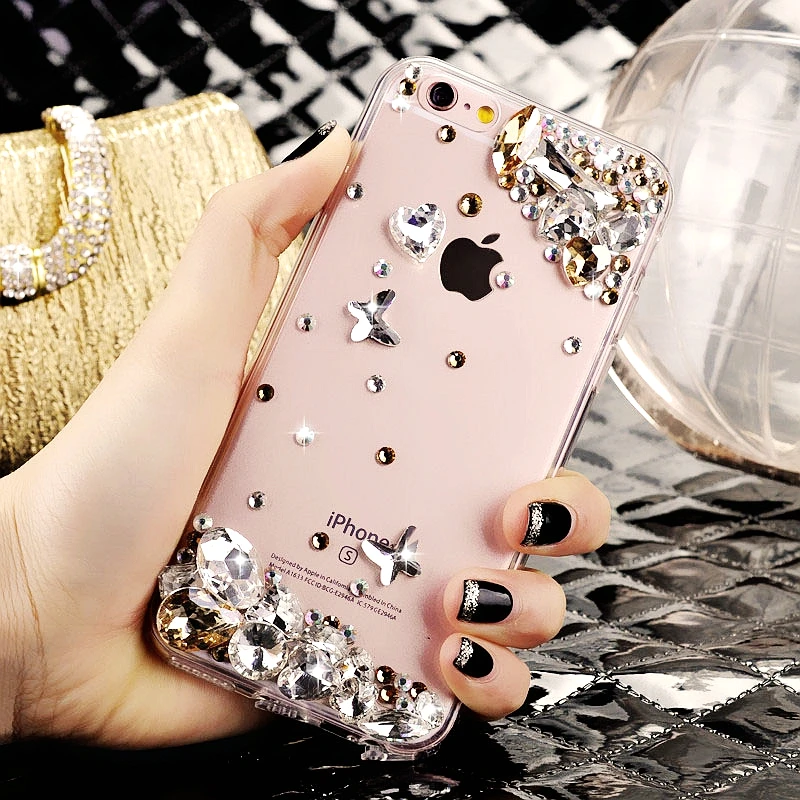 

Clear Transparent Crystal Case For Samsung Galaxy J7 J5 J3 J730 J530 J330 J720 J520 Rhinestone Flowers Camellia Diamond Case