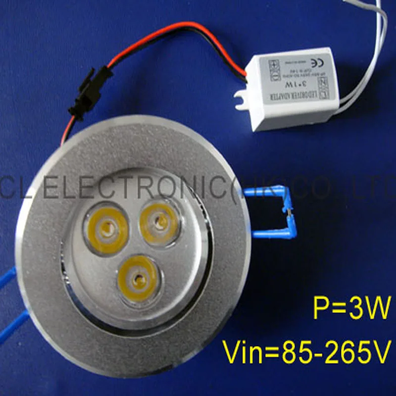 

High quality LED ceiling lamp 3w led lamp, high power led ceiling light 3W free shipping 5pcs/lot