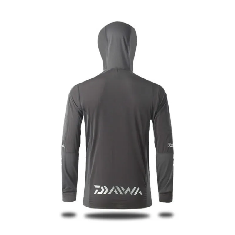 2020 новый стиль Daiwa одежда для рыбалки быстросохнущая Защита от УФ лучей куртка