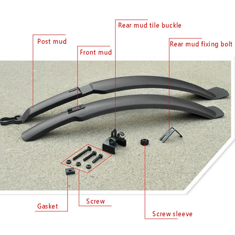MrY велосипедный велосипед пластиковый MTB брызговик быстросъемные велосипедные Крылья дорожный передний горный велосипед Задний защитный Аксессуары для велосипеда