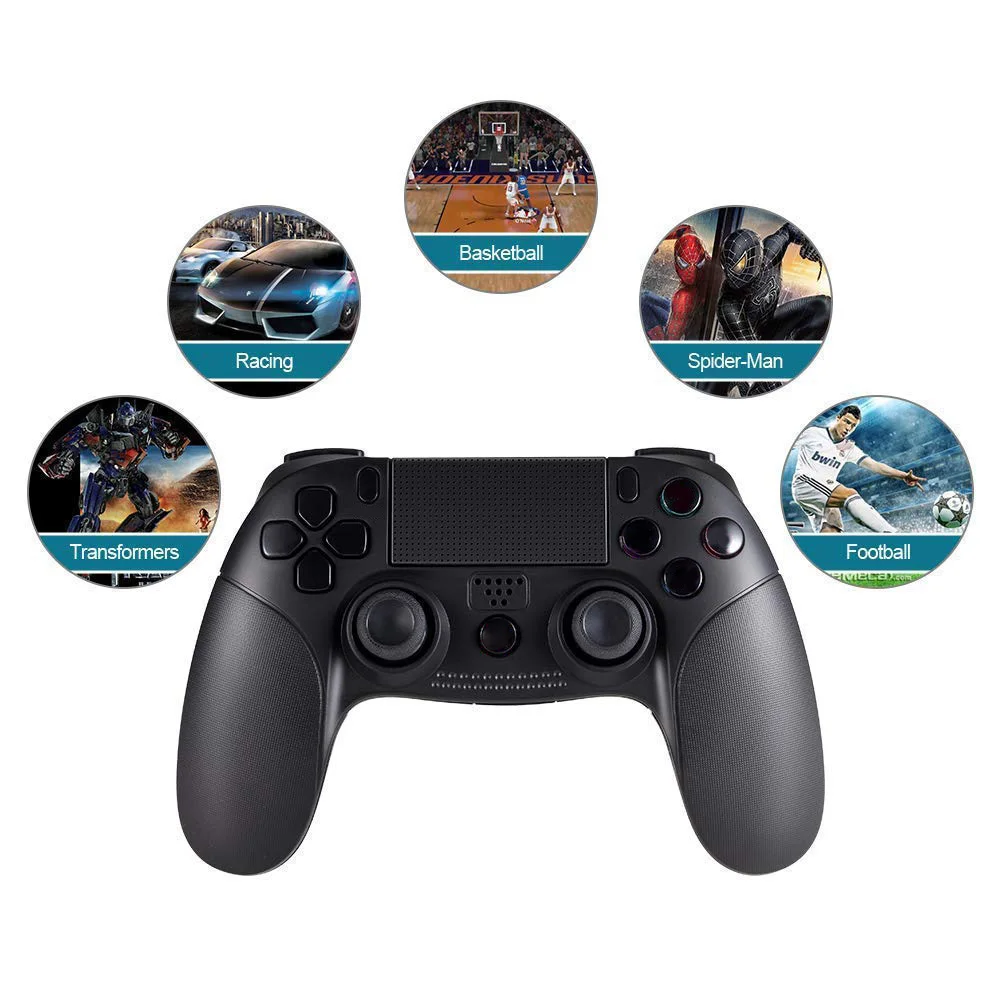 Bluetooth геймпад для Dualshock 4 беспроводной контроллер с функцией вибрации джойстик геймпад для Playstation 4 Windows Pc
