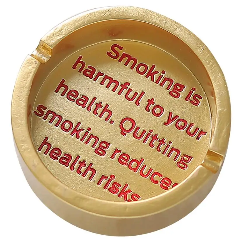 Nordic Ins Style Resin Ashtray for Car Creative Portable Ash Tray Smokeless Round Cenicero